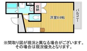 ウィステリア伍番館の間取り画像