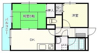 フェリース森林公園の間取り画像