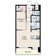 S-RESIDENCE六ツ門abreastIの間取り画像