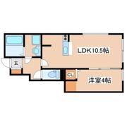 アークレイ鵤Ⅰの間取り画像