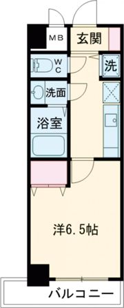 リバーサイド金岡五番館の間取り画像
