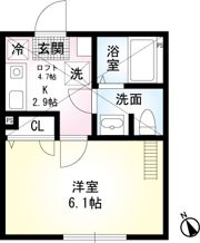 ロイヤルハイツ白楽の間取り画像