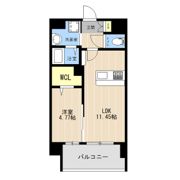 LIBTH南熊本駅前の間取り画像