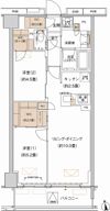 プライムネクサス大森北の間取り画像