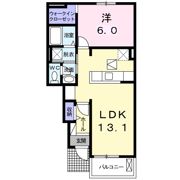 ボニート Bの間取り画像
