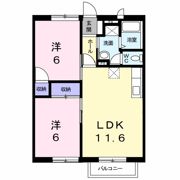 プリオール実丸Aの間取り画像