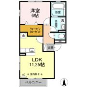 サングリアⅡの間取り画像