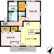 リビングタウンヴェルード Aの間取り画像