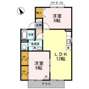 グリーンタウン杉原 D棟の間取り画像