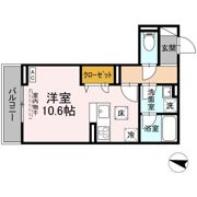 D-ROOM東手城の間取り画像