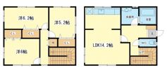 辻井メゾネットの間取り画像