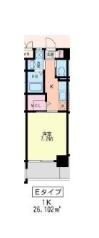 ウィングス重住の間取り画像