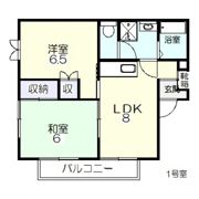 メゾニティ中須加の間取り画像