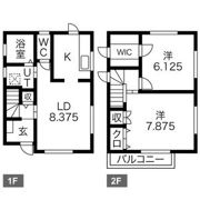 タウンブランシェの間取り画像