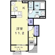 シャルマン Ⅰの間取り画像