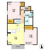 ファクトール Bの間取り画像