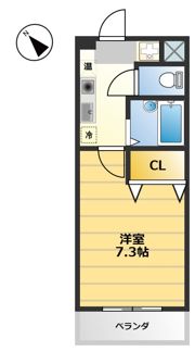 疋田マンションⅡの間取り画像