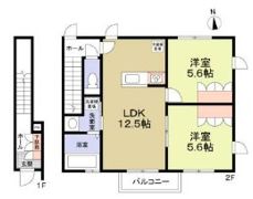 フォレストメゾン聖蹟の間取り画像