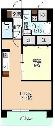 ペローサの間取り画像