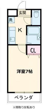 エクセルフジエの間取り画像