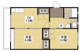 新涯マンションAの間取り画像