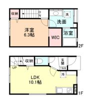 ジオコート上赤江 A棟の間取り画像
