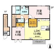グレースフィールド Bの間取り画像