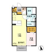サニープレイス Aの間取り画像
