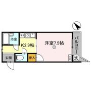 リバーハイツ豊岡の間取り画像