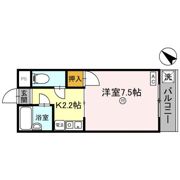 リバーハイツ豊岡の間取り画像