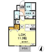 Adesso東銀座の間取り画像