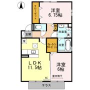 リバーベルの間取り画像