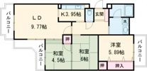 ツイン88N棟の間取り画像