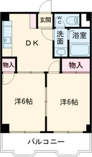 ネオデラサンテの間取り画像