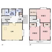 成田住宅の間取り画像