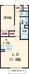 ルーチェshibaの間取り画像