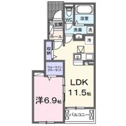 シャイニー今川Bの間取り画像