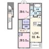 シャイニー今川Bの間取り画像