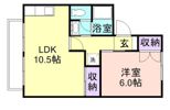 セジュールのざき C棟の間取り画像