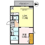 D-ROOM盛岡本宮 C棟の間取り画像
