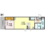 D-ROOM盛岡本宮 C棟の間取り画像