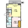 D-ROOM盛岡本宮 C棟の間取り画像