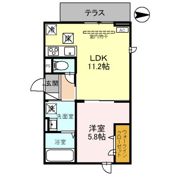 D-ROOM盛岡本宮 D棟の間取り画像