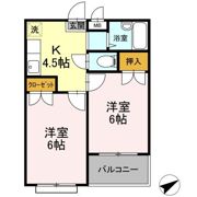 コーポラス石井の間取り画像
