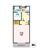 シャンブル メルベーユの間取り画像