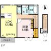 RESIDENCE高茶屋 A棟の間取り画像