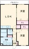 ラフィーネTAMAI Ⅱの間取り画像
