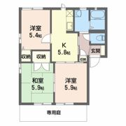 メゾンクレールの間取り画像