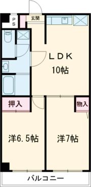 サニーガーデンの間取り画像
