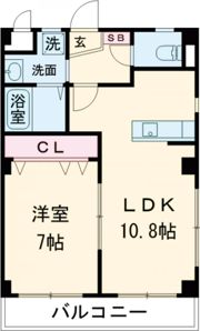 ベルレージュ・Rの間取り画像